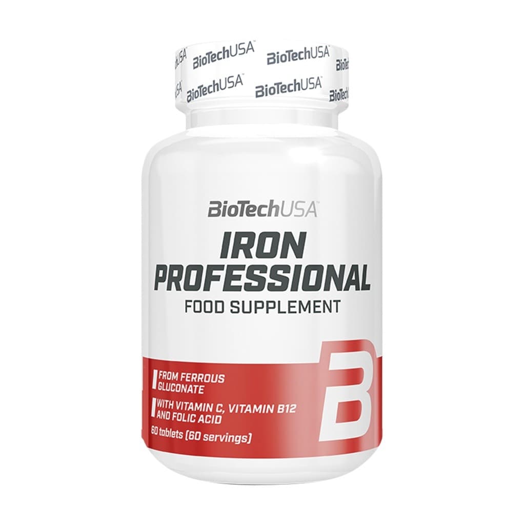 BioTechUSA - Jern Professional - 60 Tabs – BioTechUSA emballage