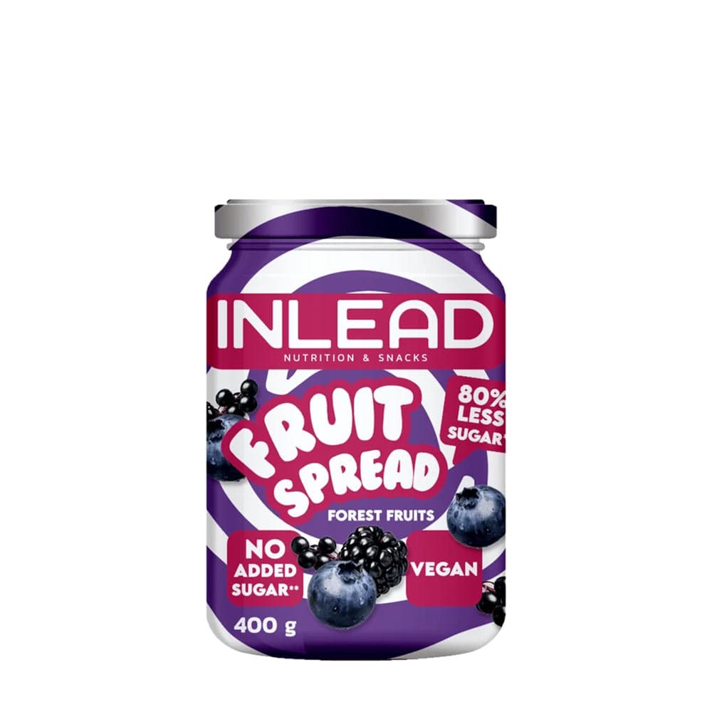 INLEAD Nutrition - Frugtpålæg - Skovbær, 400 g – emballage