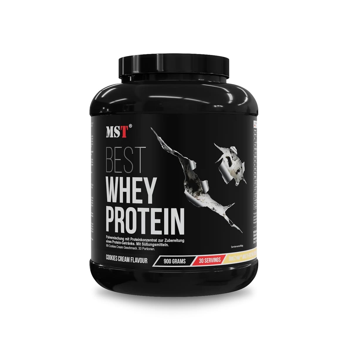 MST - Valleprotein - Småkager og fløde, 900 g – MST emballage