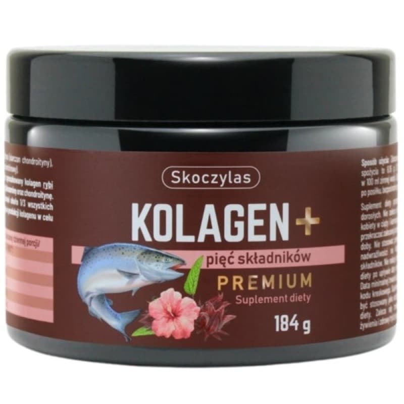 Skoczylas - Collagen+ Five Ingredients - 184g – Skoczylas förpackning