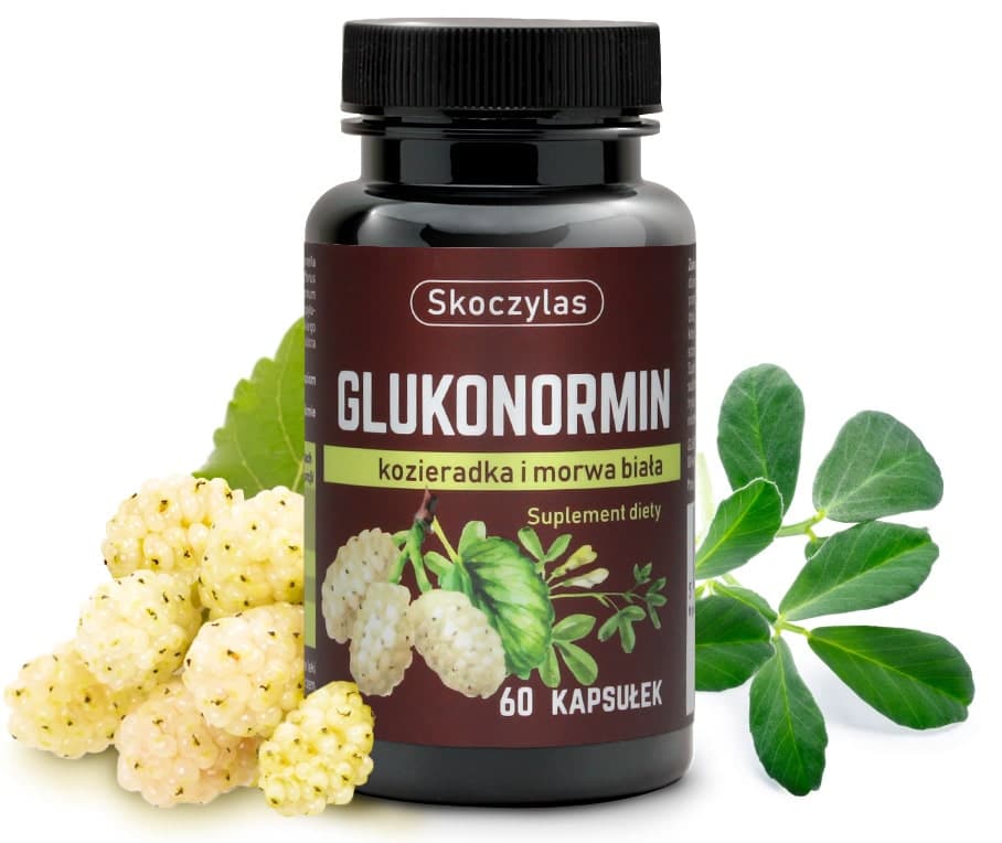 Skoczylas - Glukonormin - 60 Caps – Skoczylas förpackning