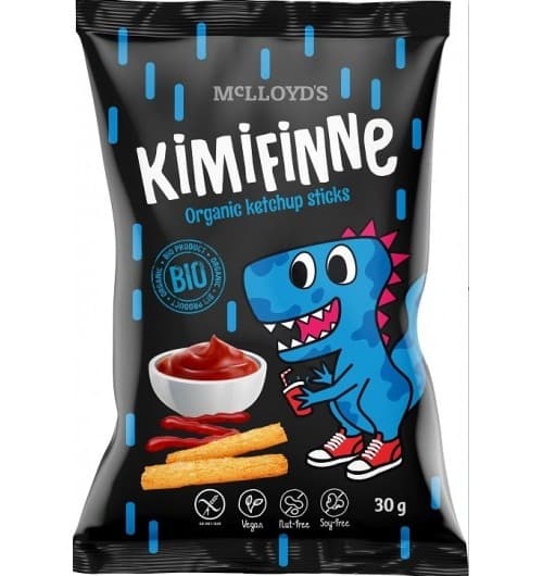 McLLOYDS - KIMIFINNE Økologiske Ketchupstænger – McLLOYDS emballage