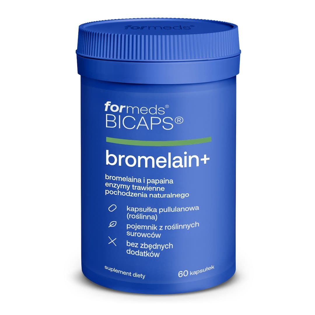 formeds BICAPS - Bicaps bromelain+ - 60 kapslar – förpackning