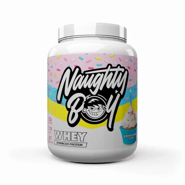 Naughty Boy Advanced Whey – Naughty Boy förpackning