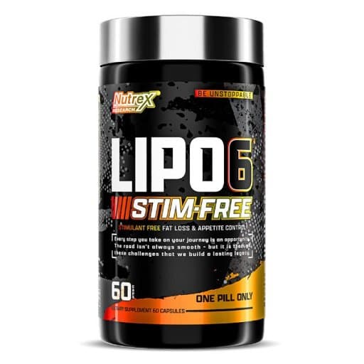 Nutrex - Lipo-6 - Utan stimulantia, 60 kapslar – förpackning