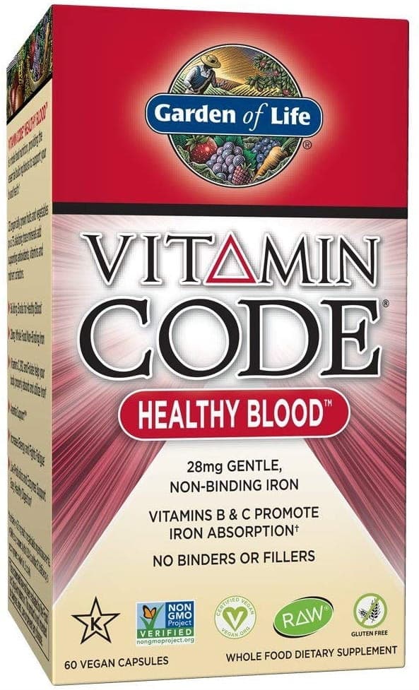 Garden Of Life - Vitamin Code Healthy Blood - 60 Caps – Garden Of Life förpackning