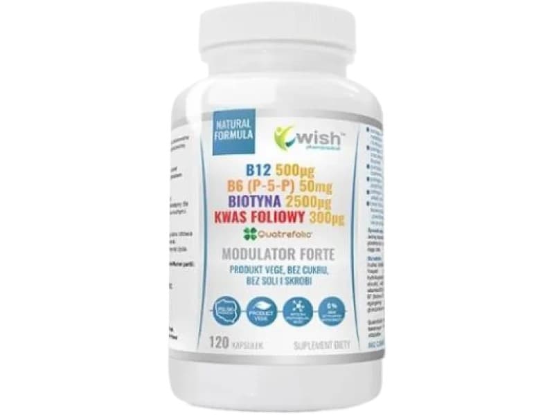 Wish - Modulator Forte - 120 kapsler – Wish emballage