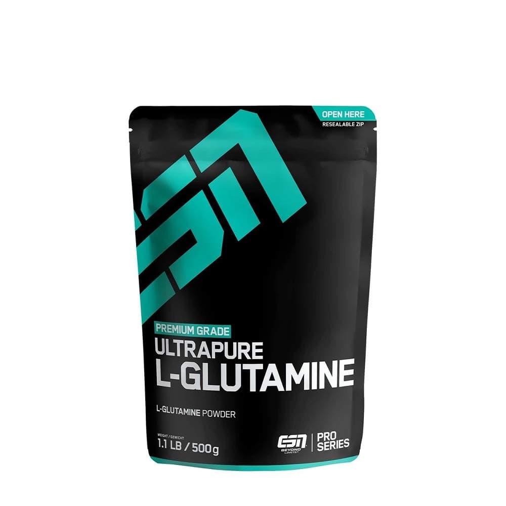 ESN Ultrapure L-Glutamine - 500 g – ESN (Elite Sports Nutrition) förpackning