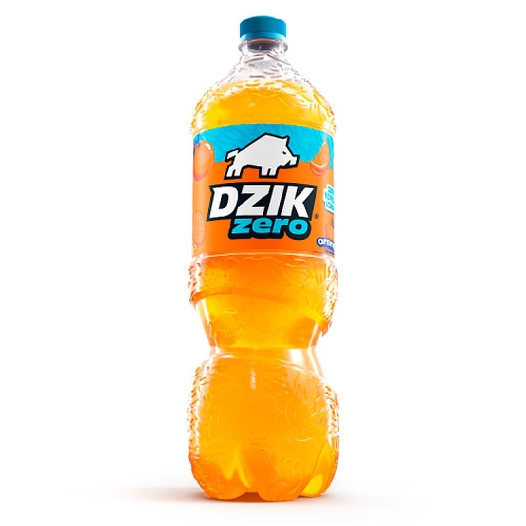 DZIK - Orange Carbonated Drink – DZIK förpackning
