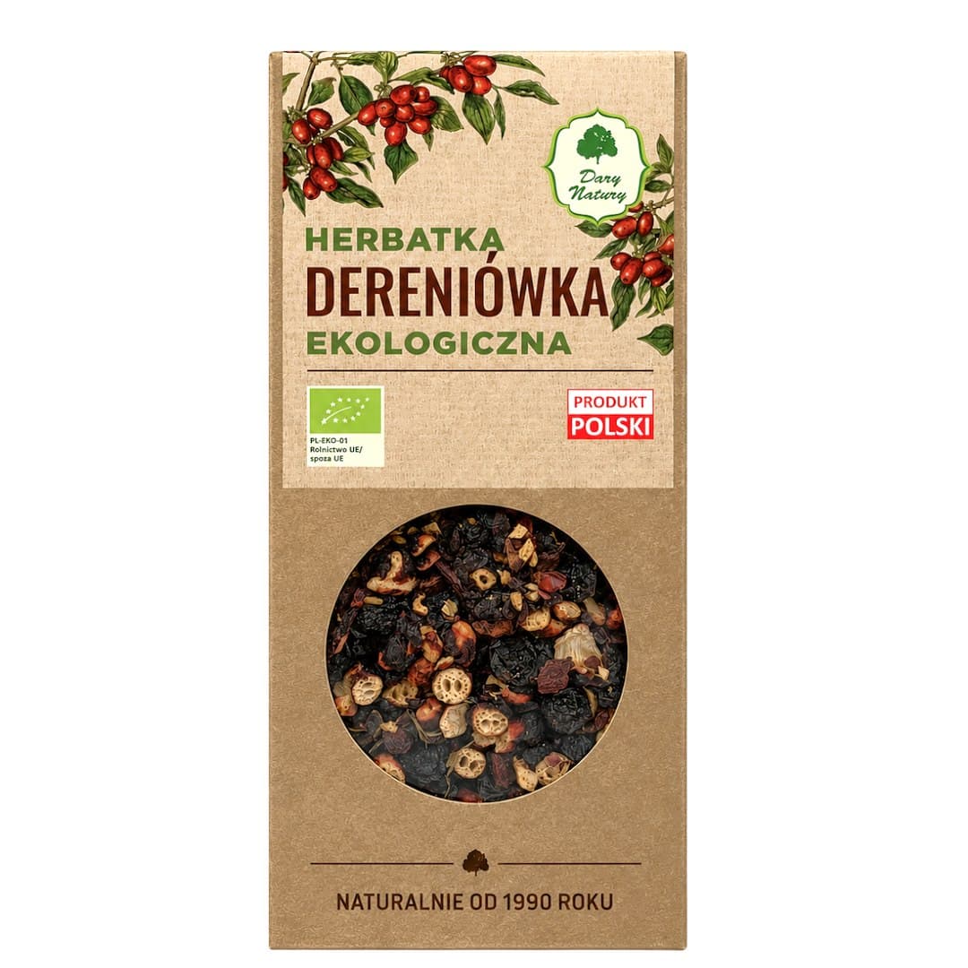 Dary Natury - Dogwood Tea Organic – Dary Natury pakkaus