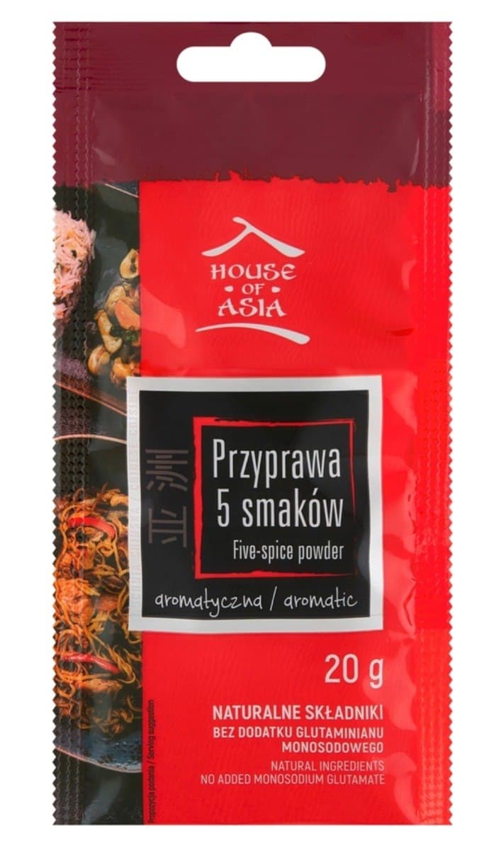 House of Asia - Five-Spice Powder - 20 g – house of asia förpackning