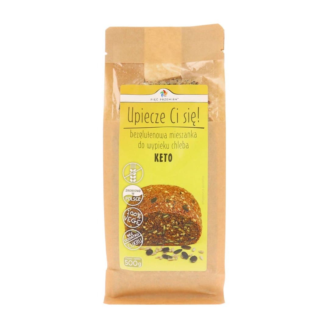 Pięć Przemian - KETO Bread Mix - Gluten-Free - 500g