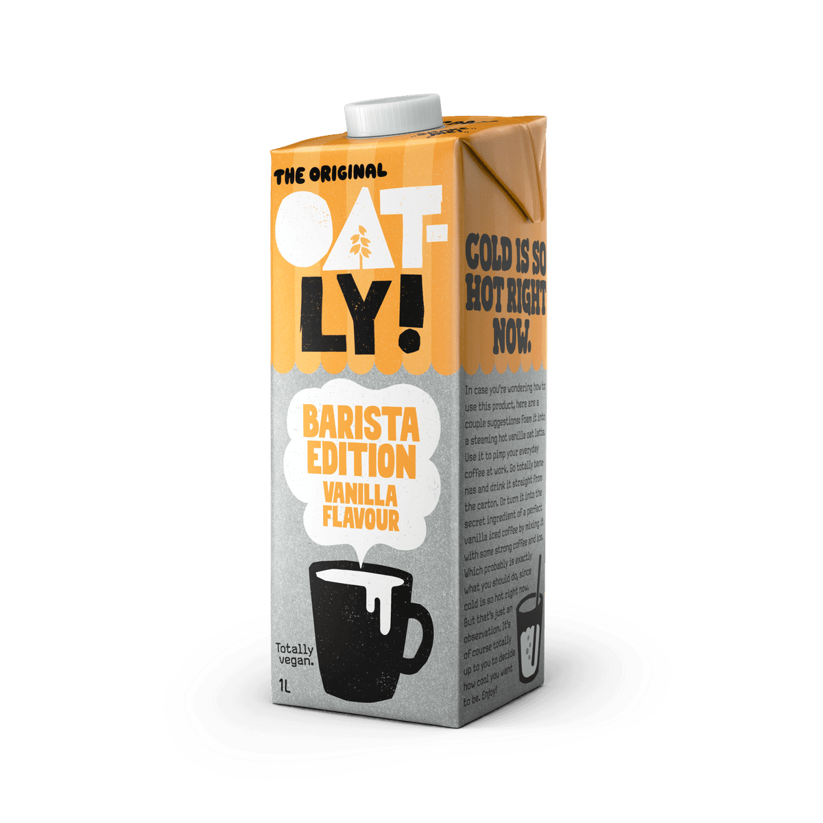 Oatly - Barista Edition havredryck - Vanilj, 1 l