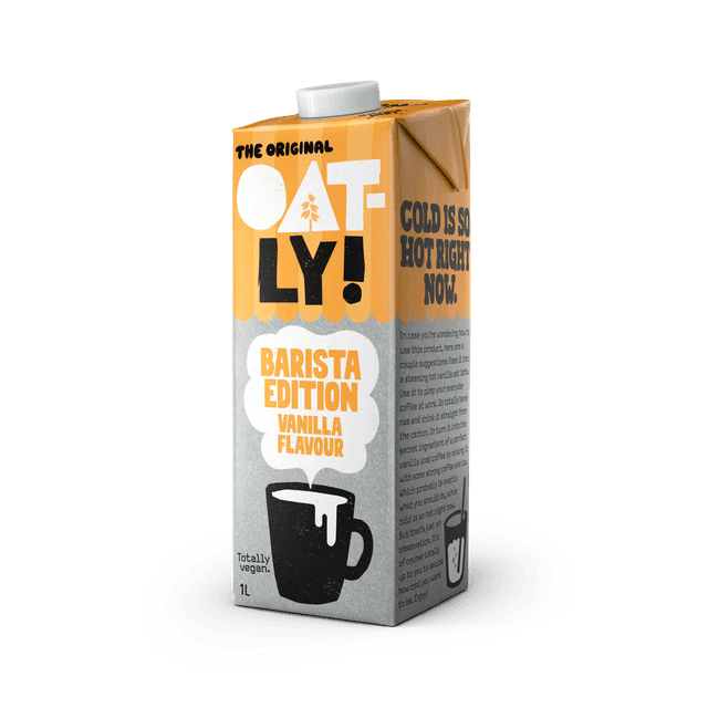 Oatly - Barista Edition havredryck - Vanilj, 1 l – Oatly