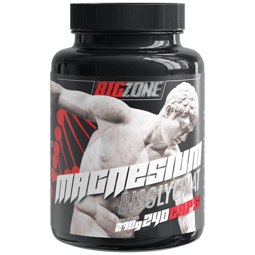 BIGZONE - Magnesiumbisglycinat - 240 kapslar – Big Zone