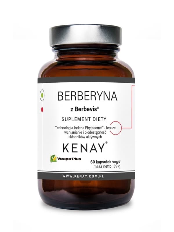 Kenay - Berberinfytosom - 60 kapslar – förpackning