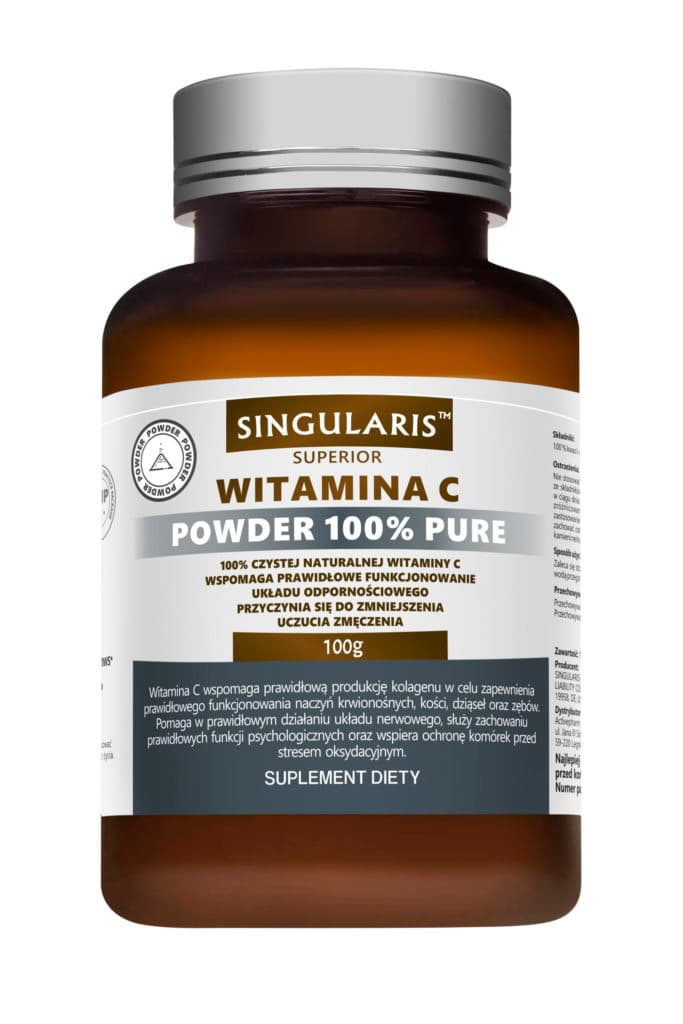 Singularis - Vitamin C Powder 100% Pure – Singularis förpackning