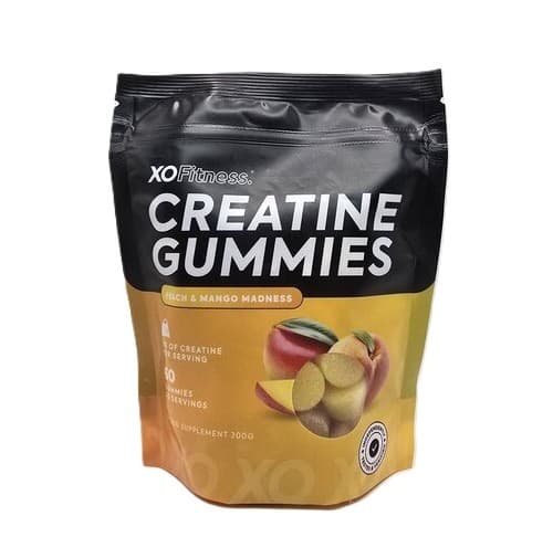 XO Fitness Kreatin Gummibjørner – XO Fitness emballage