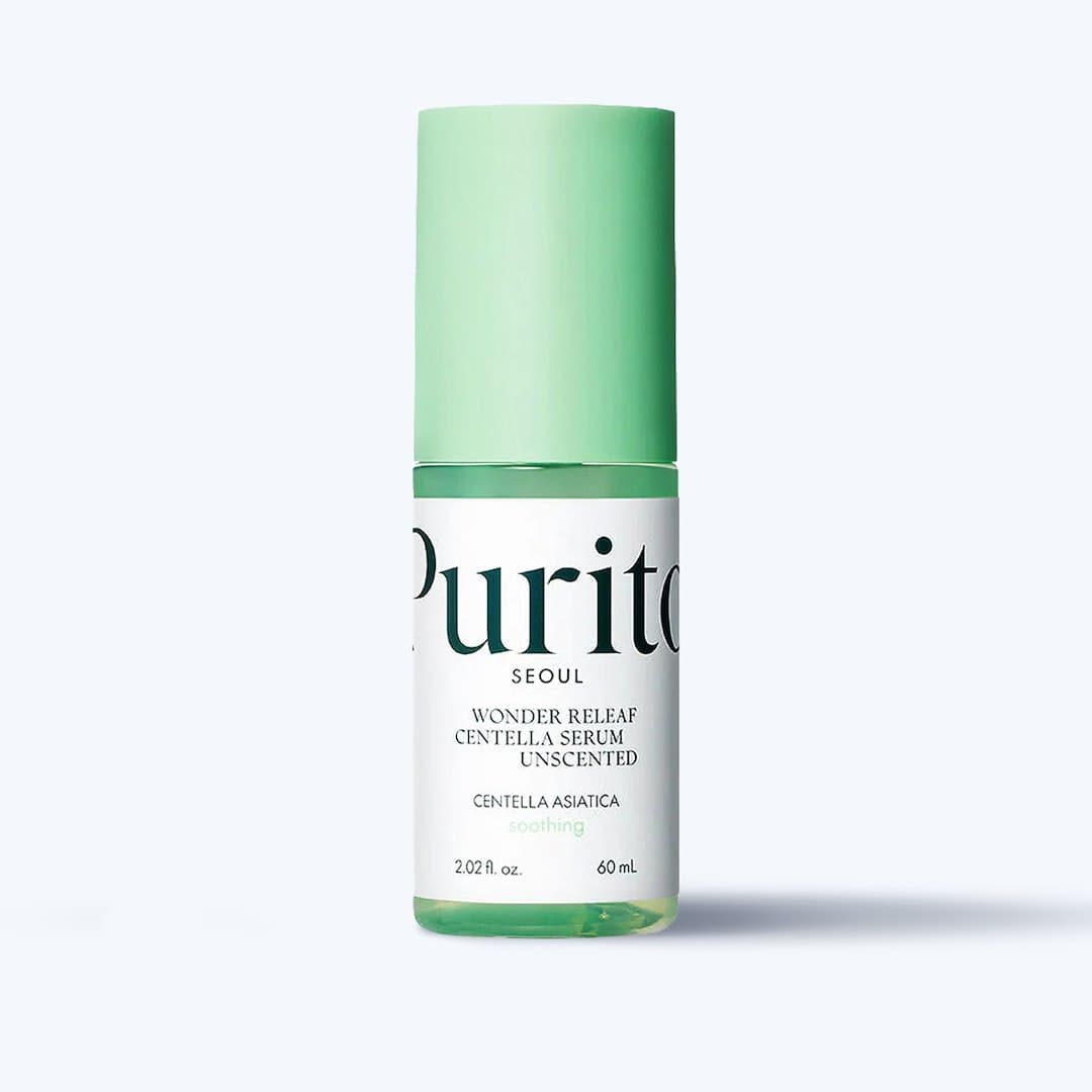 PURITO SEOUL Wonder Releaf Centella Serum Hajusteeton 60 ml – PURITO SEOUL pakkaus