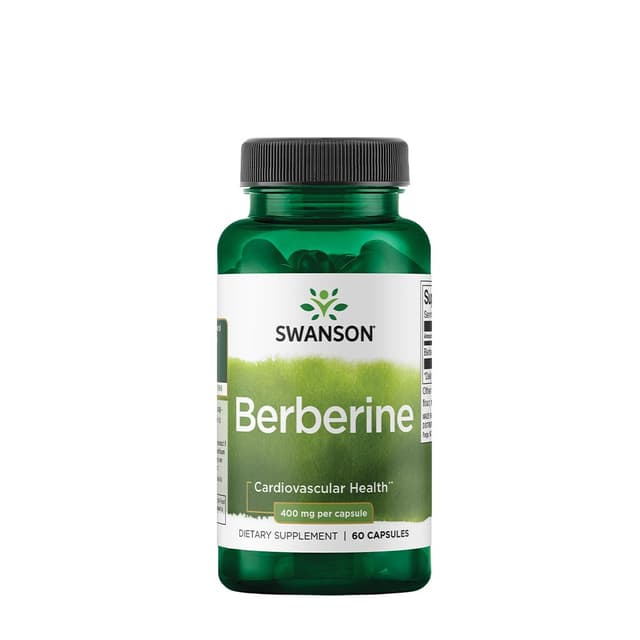 Swanson - Berberine, 400mg - 60 Caps – Swanson