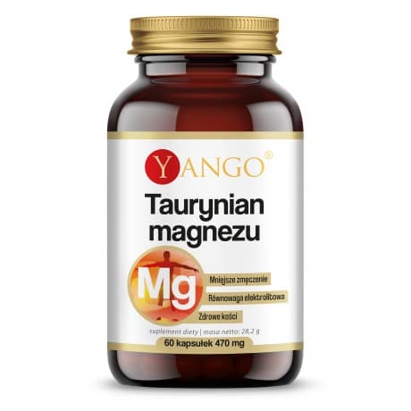 Yango - Taurynian magnezu - 60 caps – Yango förpackning