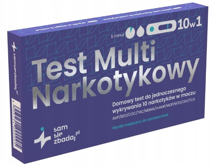 integra - Multi-Drug Test 10-in-1 - 1 Piece – emballage