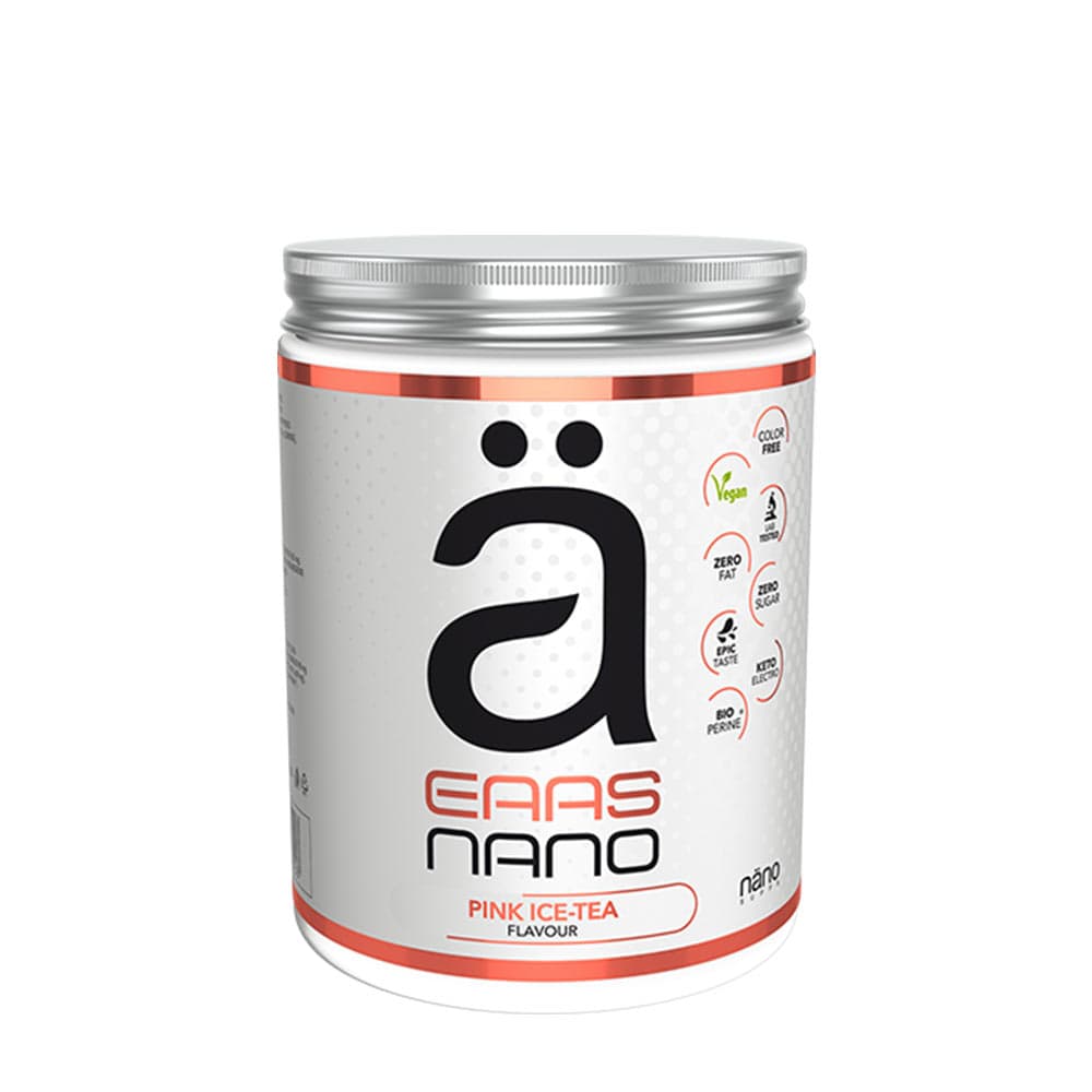 Nanosupps - Pink Ice Tea - 420g – Nanosupps förpackning