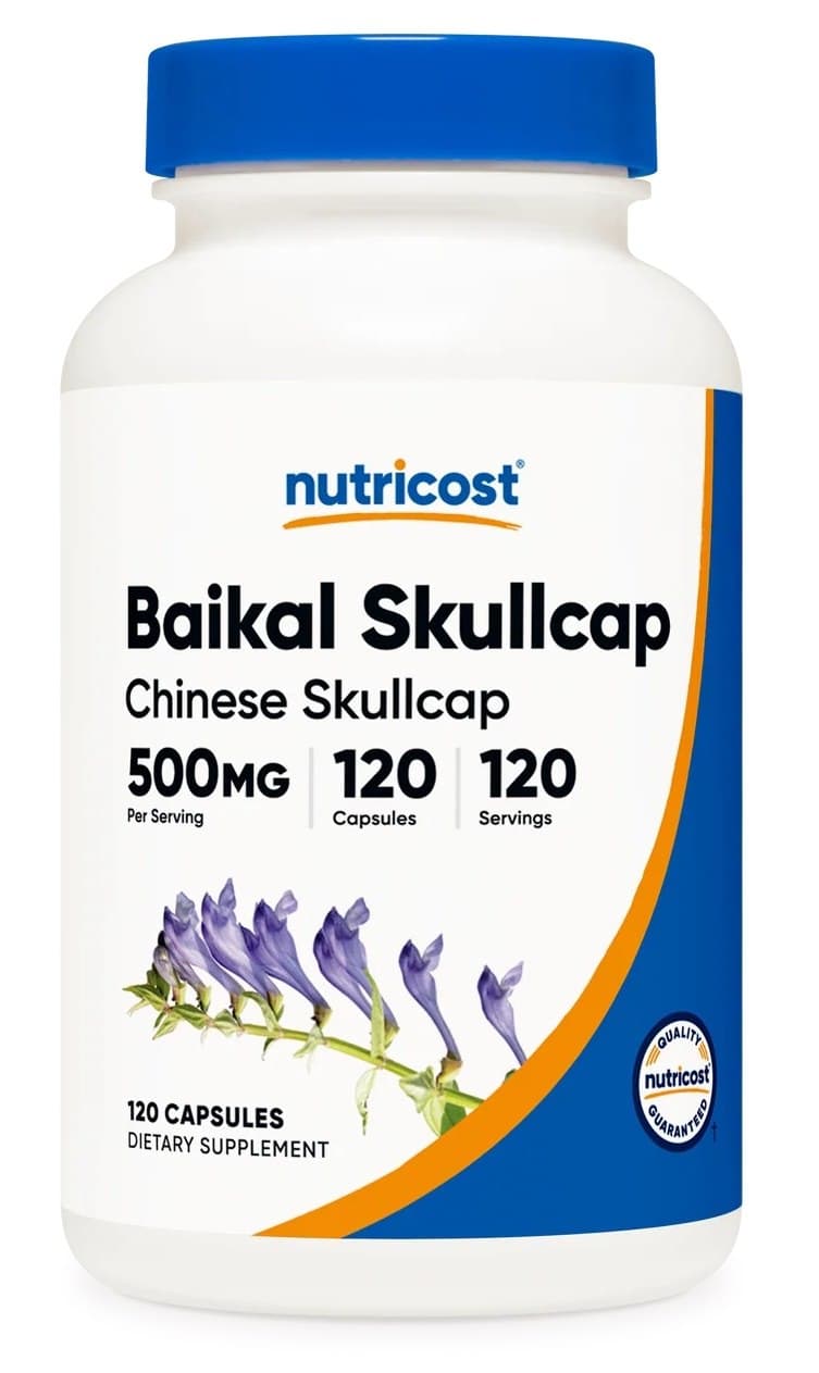 Nutricost - Baikal Skuldrage - 120 Kapsler – Nutricost emballage