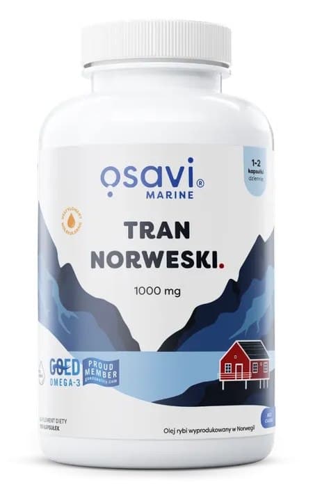 Osavi - Norwegian Cod Liver Oil – Osavi förpackning