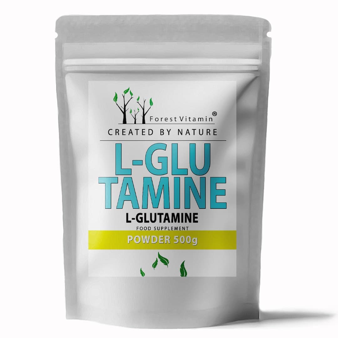 Forest Vitamin - L-Glutamine - 500g – Forest Vitamin förpackning