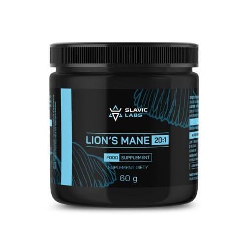 Slavic Labs - Lion's Mane Extract 20:1 – Slavic Labs förpackning