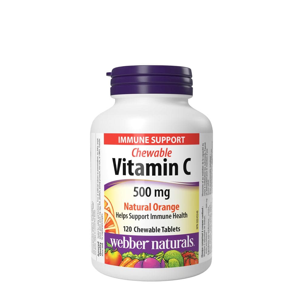 Webber Naturals - Vitamin C Chewable – Webber Naturals förpackning