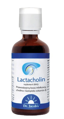 Dr. Jacob's - LactaCholin 100 ml – Dr. Jacob's förpackning