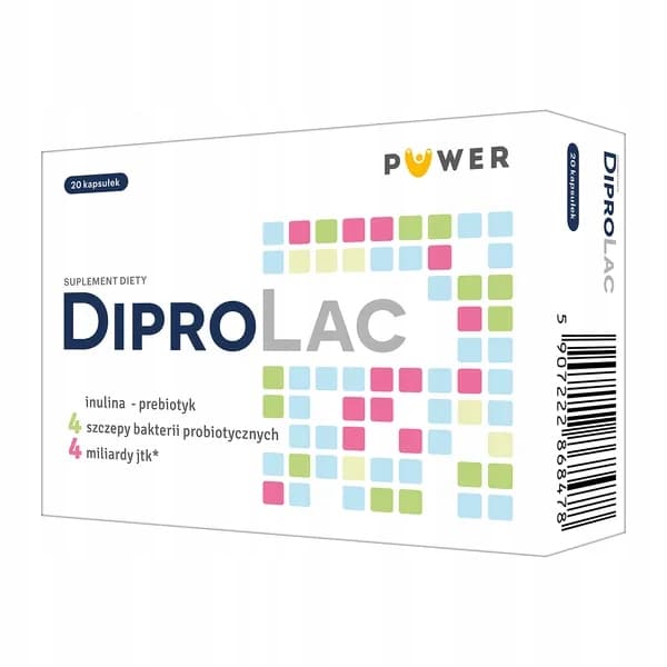 PUWER - Diprolac - 20 kapselia – PUWER pakkaus