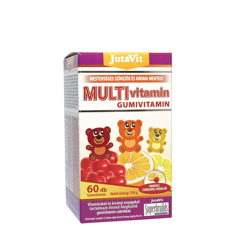 Jutavit - Monivitamiini Immuni Gummies Lapsille – Jutavit pakkaus