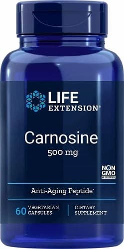 Life Extension - Carnosine - 500mg - 60 Vcaps