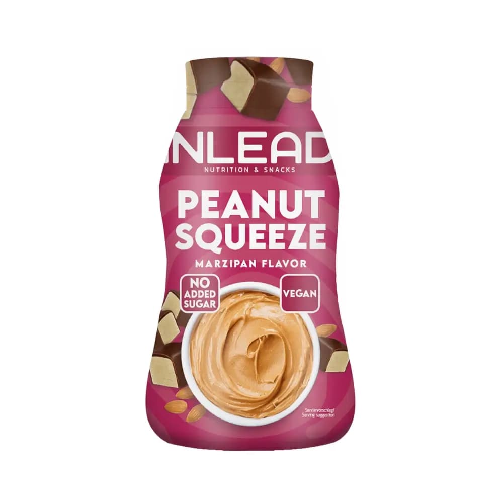 Inlead - Peanut Squeeze - Marzipan - 520g – Inlead förpackning