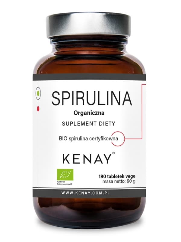 Kenay - Ekologisk spirulina – förpackning