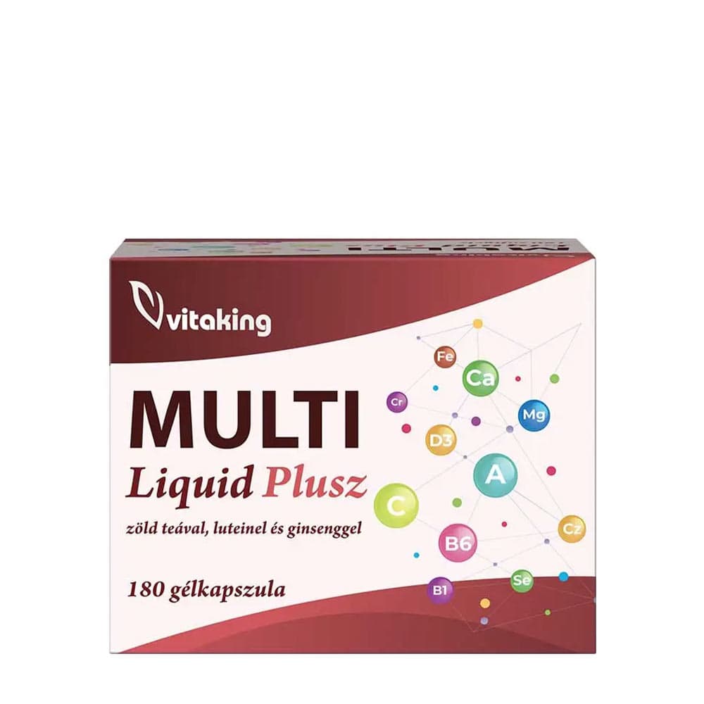 Vitaking - Multi Liquid Plus Multivitamin – Vitaking emballage