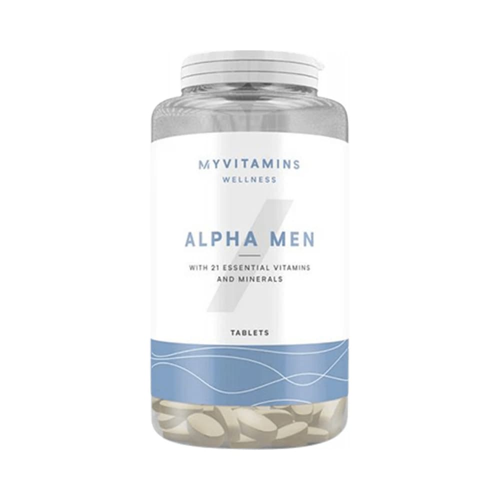 Myprotein - MyVitamins Alpha Men Multivitamin - Unflavored – Myprotein förpackning