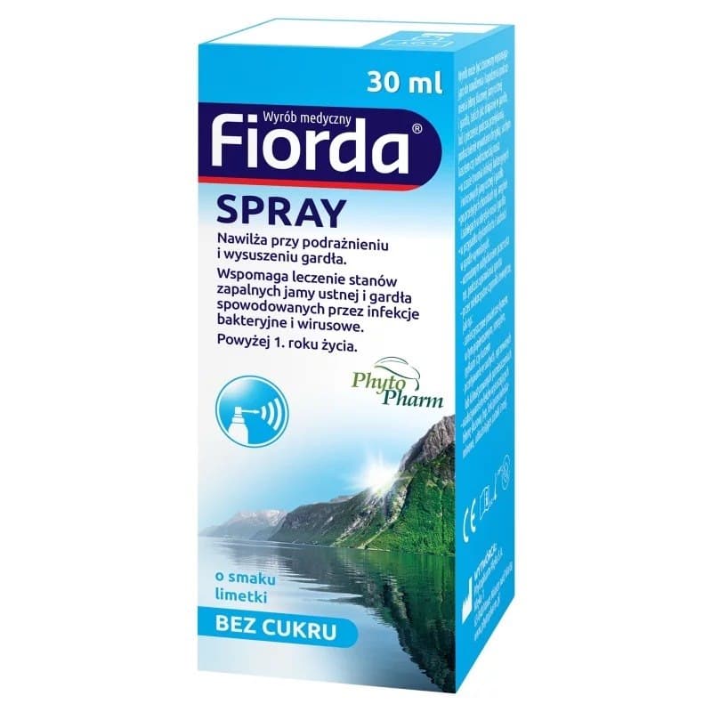Fiorda spray 30 ml – Fiorda förpackning