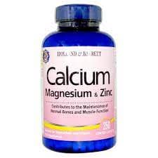 Holland & Barrett - Calcium Magnesium + Zinc - 100 Tabs – Holland & Barrett förpackning
