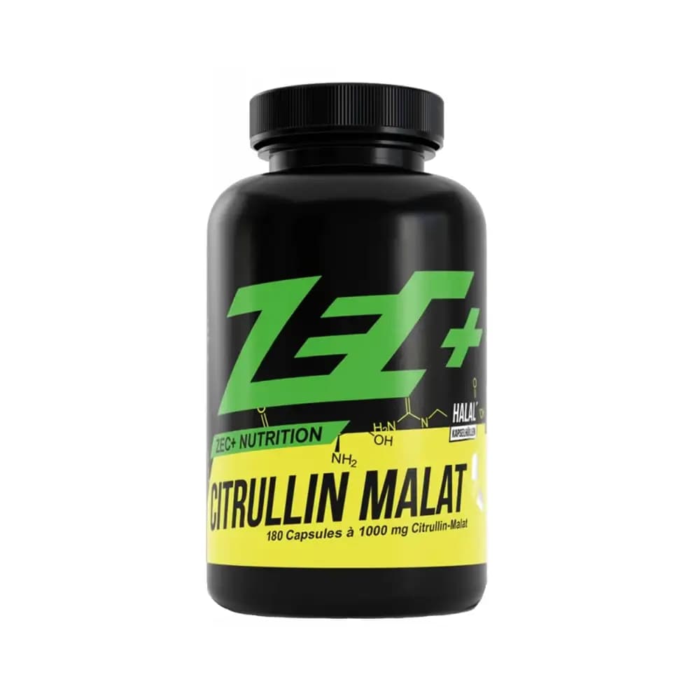 ZEC+ - Citrulline Malate - Unflavored - 180 capsules