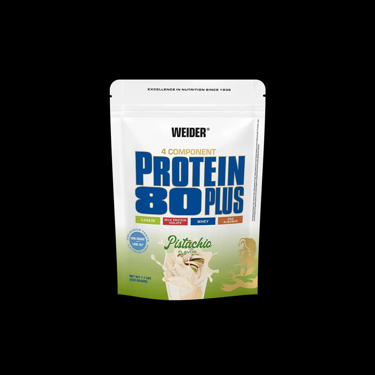 Weider - Protein 80 Plus Pistage, 500 g