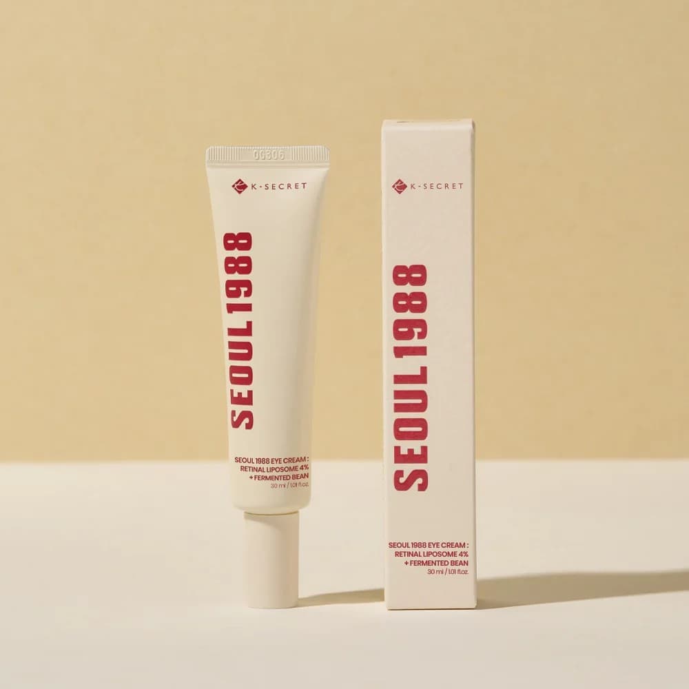 K-SECRET - Seoul 1988 Eye Cream - 30 ml / 1.01 fl oz – SKO förpackning