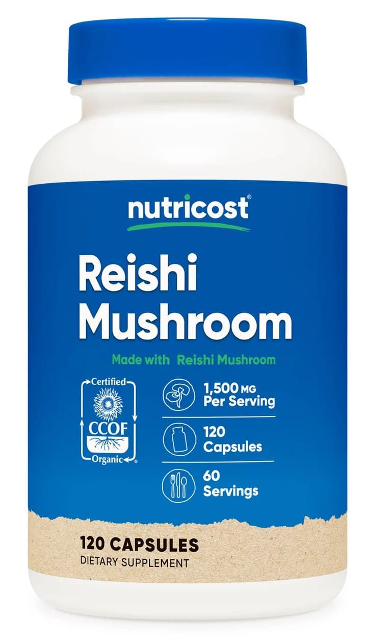 Nutricost - Reishi - 120 kapsler – Nutricost emballage