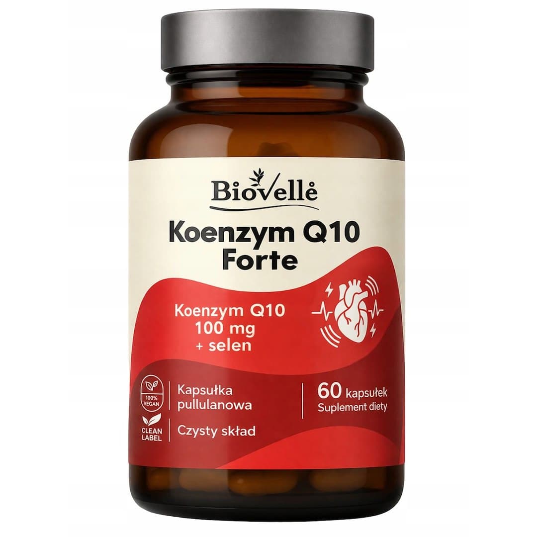Biovelle - Koenzym Q10 Forte - 60 kapslar – förpackning