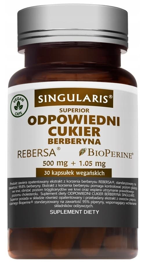 Singularis - Passende sukkerberberine – Singularis emballage