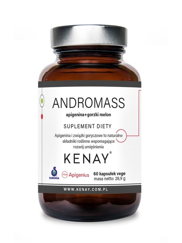 Kenay - Andromass Extreme Botanical Sarm - 60 kapslar – förpackning