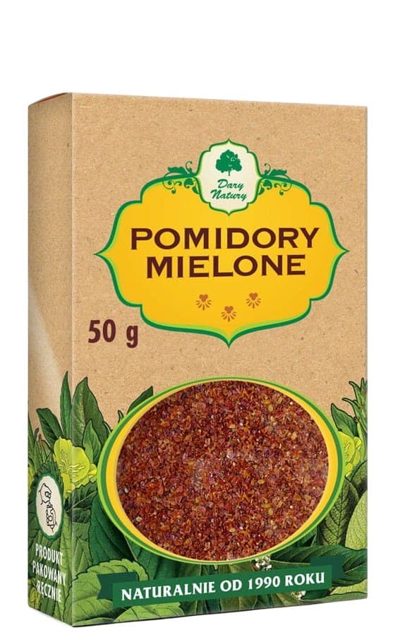 Dary Natury - Ground Tomatoes - 50g – Dary Natury förpackning